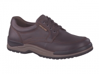 Chaussure mephisto lacets modele charles cuir gras brun foncÃ©